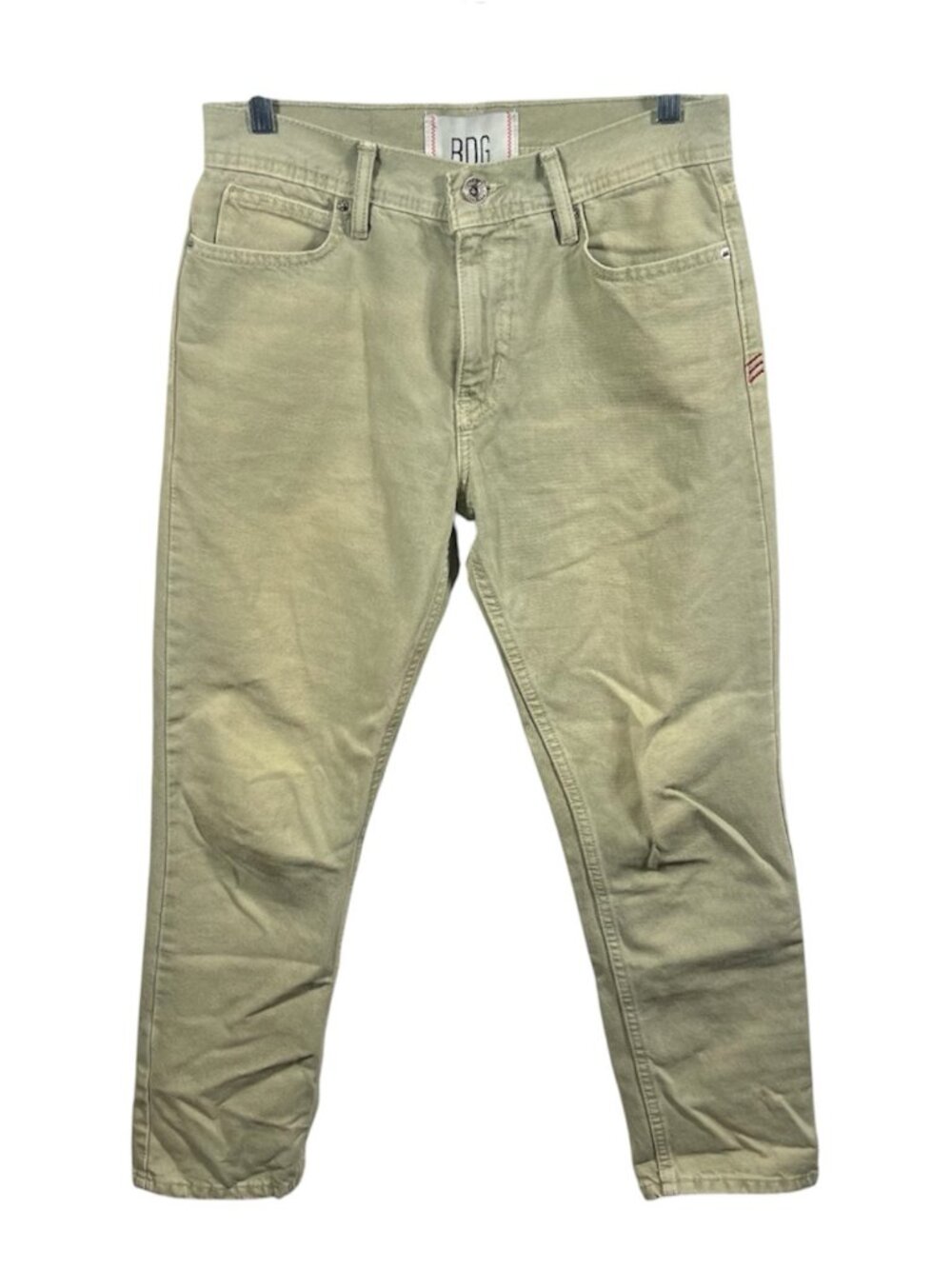 BDG Jeans Mens Straight Leg Slim Fit Vintage Wash Midweight Rigid Denim 28x30
